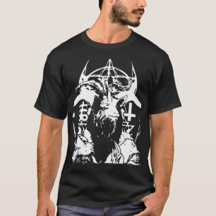 Baphomet Pentagramm Minds Oog Geit Occult 1 T-shirt