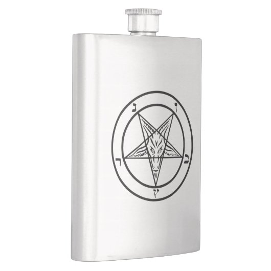 Baphomet Pentagramme Fiole satanique (Droite)
