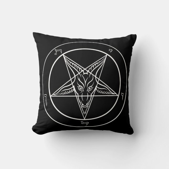 Baphomet Pillow Kussen (Voorkant)