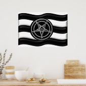 Baphomet Pride Flag Poster (Keuken)