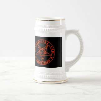 Baphomet Red Beer Stein Bierpul