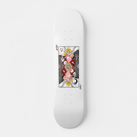 BAPHOMET SK8BOARD SKATEBOARD (Voorkant)