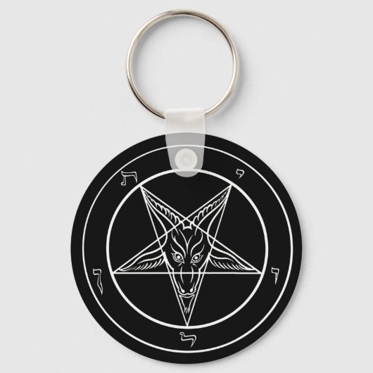 Baphomet Sleutelhanger (Voorkant)