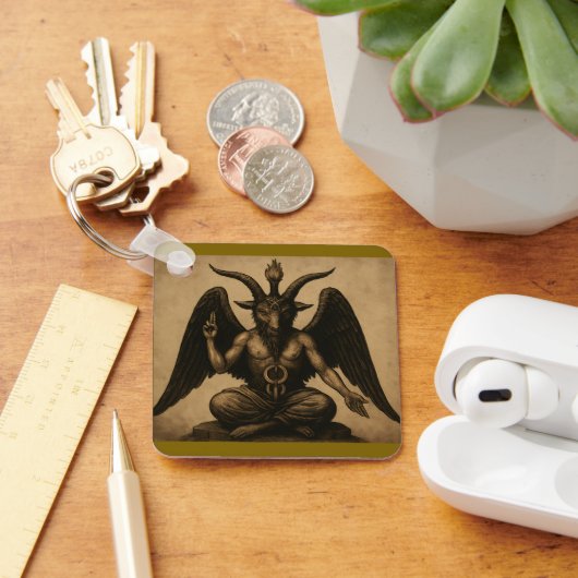 Baphomet Sleutelhanger (Bureau)