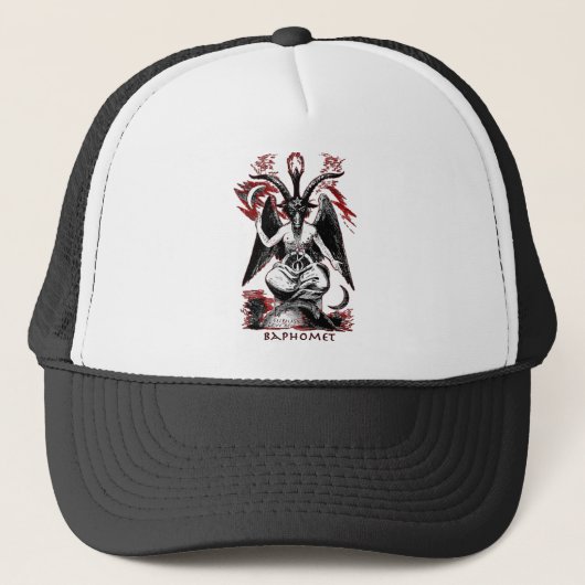 Baphomet Trucker Pet (Voorkant)