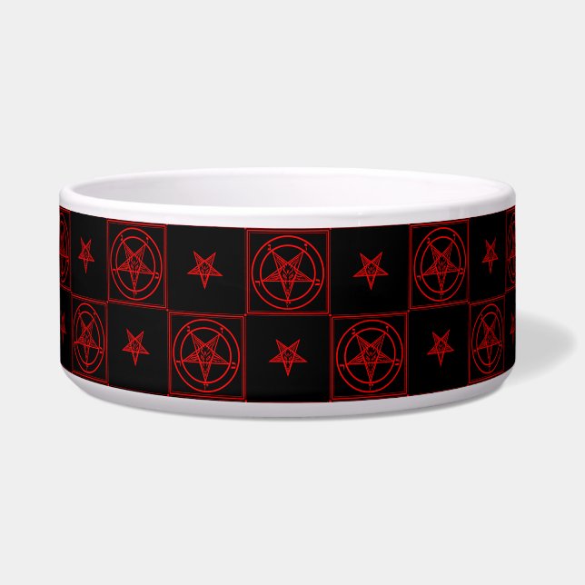 Baphomet Voerbakje (Voorkant)