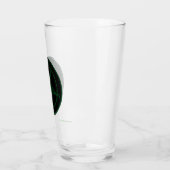 Baphomet zwart en groen glas (Links)