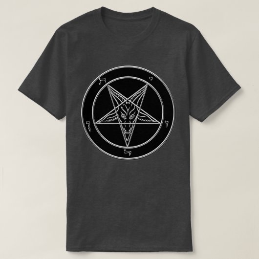 Baphometh sigil t-shirt (Design voorkant)