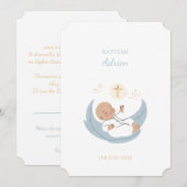 Bapteme Adrien Kaart (Voorkant / Achterkant)