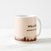 Baptême Cadeau JW Mug Écriture Bible Verset Pour L (Devant droit)