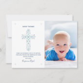 Baptême, Carte de remerciements du baptême - Photo (Devant)