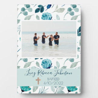 Baptême chrétien de la fille Plaque commémorative 