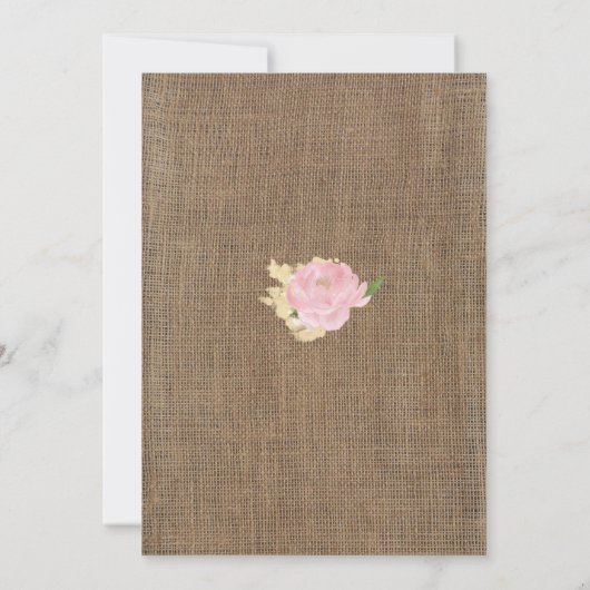 Baptême combiné et invitation d'anniversaire pour (Dos)