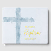 Baptême croisé bleu (Recto)