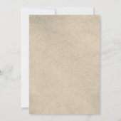 Baptême de germe blanc Invitation (Dos)