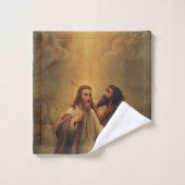Baptême de Jésus-Christ (Gant de toilette)