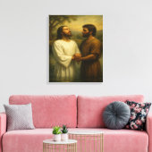Baptême de Jésus™ LDS Mur Art toile (Insitu(Salon))