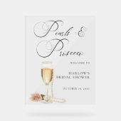 Baptême de mariage aux perles aquarelles et au Pro (Recto)