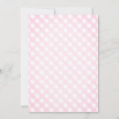 Baptême de papillon à thème violet invitation (Dos)