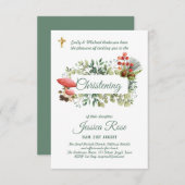 Baptême des Invitations du bois (Devant / Derrière)