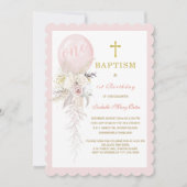 Baptême du ballon et première invitation à l'anniv (Devant)