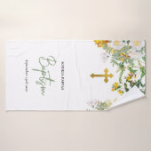 Baptême du baptême orthodoxe grec (Serviette de bain)