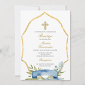 Baptême Espagne Invitation (Devant)