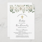 Baptême Espagne Invitation (Devant / Derrière)