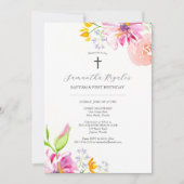 Baptême et premières invitations à l'anniversaire  (Devant)