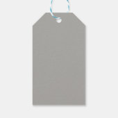 Baptême étiquette cadeau (Dos)