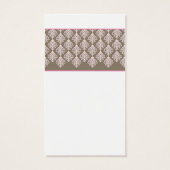 Baptême Favoriser Tag - Jumeaux (Dos)