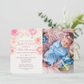 Baptême Fille Invitations De baptême Fille (Debout devant)