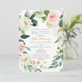 Baptême Fille Invitations De baptême Fille Baptême (Debout devant)