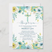 Baptême floral de la Monnaie moderne Invitation à  (Devant)