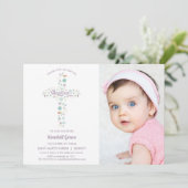 Baptême, Invitation au baptême, Invitation de phot (Debout devant)