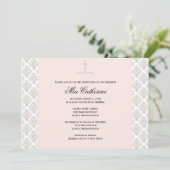 Baptême / Invitation Baptême - Personnaliser (Debout devant)