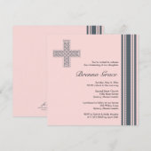 Baptême / Invitation Baptême - Personnaliser (Devant / Derrière)
