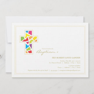 Baptême| Invitation de Christening