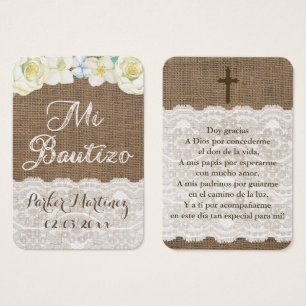 Baptême latin Favoriser Balise Recuerdo de Bautizo