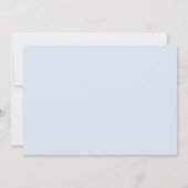 Baptême photo jumeaux bleu garçons carte de remerc (Dos)