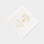 Baptisé dans Christ Floral Cross événement religie (Droite)