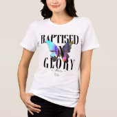 Baptised In Glory Women's  Tri-Blend Shirt (Voorkant)