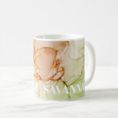 Baptisée Coral Green Alcok Coffee Mug (Devant droit)