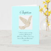 Baptisemkaart Kaart (Gele Bloem)