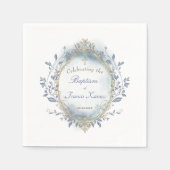 Baptism baby boy  servet (Voorkant)