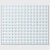 Baptism Blue Boy Lamb,  Cadeaupapier (Vlak)