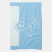 Baptism Blue Child of God, Theedoek (Verticaal)