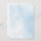 Baptism blue sky boy cross-luxe kaart (Achterkant)