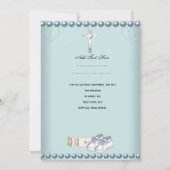 Baptism Christening Boy Pink White Blue (Achterkant)