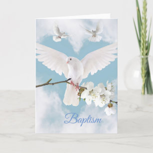 Baptism Dove Kaart